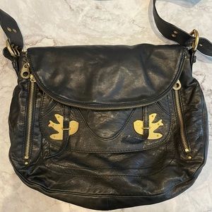 Marc by Marc Jacobs Leather Black and Gold Bag